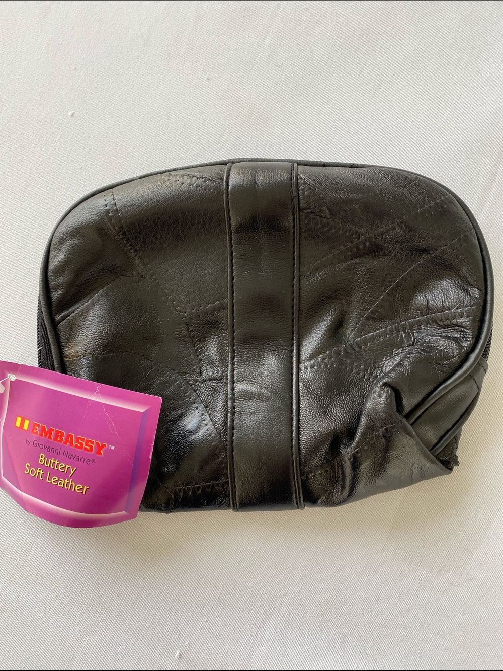 Embassy Leather Hand Bag NWT